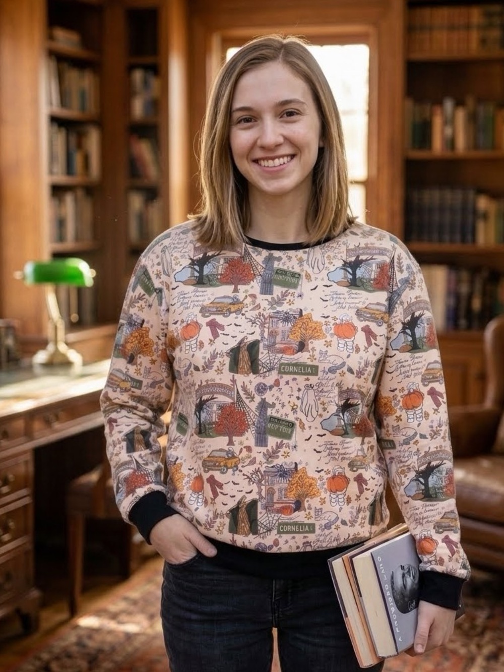Elisabeth + Faith Tayloween Taylor Swift Sweatshirt Pullover | XL | EUC